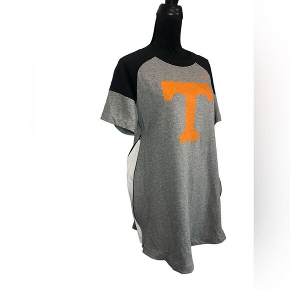 NIKE TENNESSEE VOLUNTEERS WOMENS MEDIUM GRAY ORANGE AND WHITE SHIRT - Picture 6 of 9
